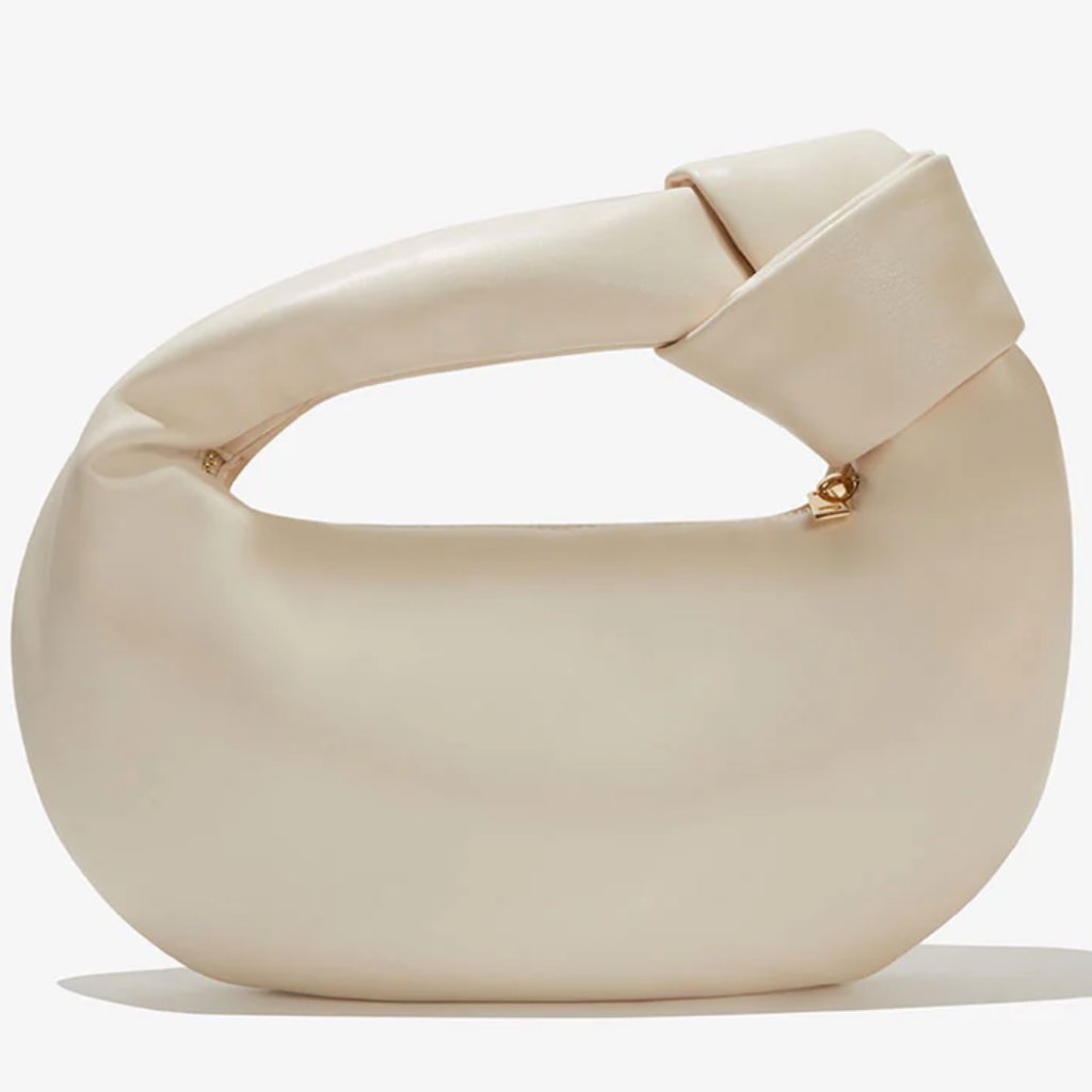 Melie Bianco Bag - Alexandra Cream Vegan Top Handle Bag